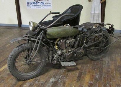 null c1919 INDIAN 1000 Powerplus Sidecar Moteur Dans les premières années de l'ère...