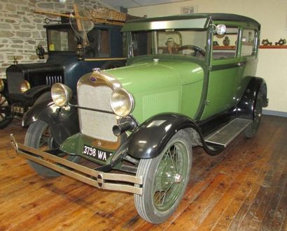 1930 FORD AF Coach Carte grise française de collection On dit parfois que les Ford...