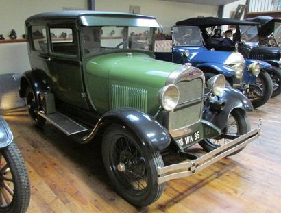 1930 FORD AF Coach Carte grise française de collection On dit parfois que les Ford...