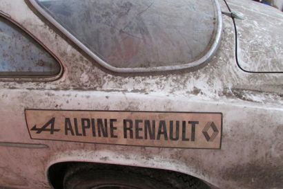 1972 RENAULT-ALPINE A110 1300 Berlinette "Sortie de grange" Châssis n° 12863 Emblématique...