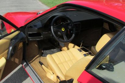 1986 FERRARI 328 GTB "Carnet 37 134 km d'origine" Les nouvelles Ferrari 328 GTB et...