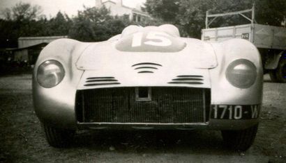 1945 DEUTSCH & BONNE Type DB Sport 2 l Châssis n° 5 Carte grise française. René Bonnet,...