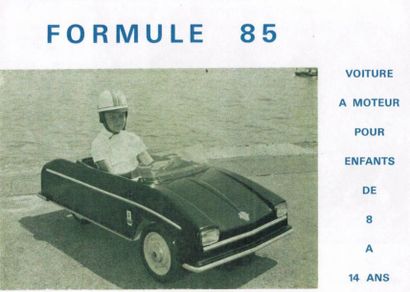 null Voiture à moteur pour enfant (de 8 à 14 ans) de marque J Bellier, modèle Formule...