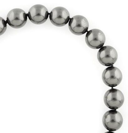 null COLLIER de perles de Tahïti. Poids brut: 113,3 g. Longueur: 46 cm A pearl n...