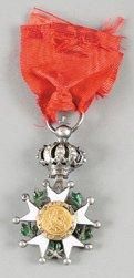 France Ordre de la legion d'honneur Etoile de chevalier demi-taille d'époque seconde...