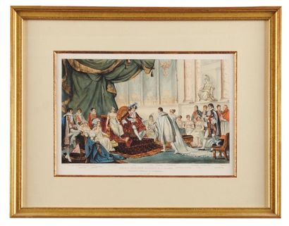 BARON JEAN BAPTISTE REGNAULT (1754-1829), d'après (*)Mariage du Prince Jérôme Bonaparte...