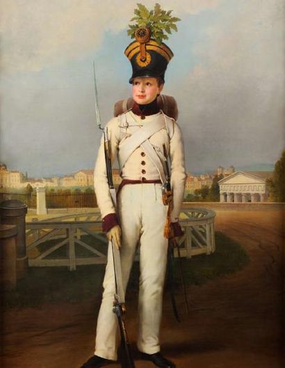 PETER KRAFFT (HANAU 1780- VIENNE 1856) (*)Portrait du Duc de Reichstadt (Napoléon...