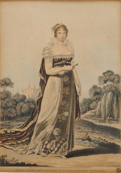 L'Impératrice Marie Louise Archiduchesse d'Autriche, Impératrice des Français, Reine...