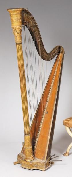 Harpe de la Maison Naderman (1813-1814) La...