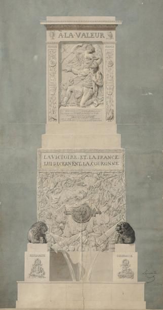 Jean Baptiste Auguste LABADYE (1777-1851). Ecole française