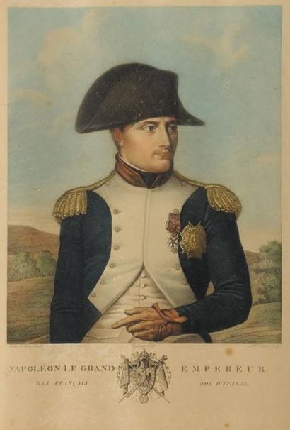 Robert LEFEVRE, d'après Napoleon le Grand Empereur des Francais Roi d'Italie. Gravure...