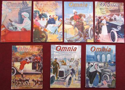 null "OMNIA 1920 Mai (nouvelle série n°1), Juin, Juillet, Août, Octobre, Novembre...