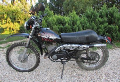 1978 HARLEY DAVIDSON,125 cc SXT. Numéro:3F6000948. Carte grise française.,
