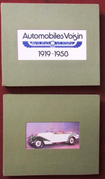 null "Lot de 2 très beaux albums d'Automobiles Voisin 1919-1958, impressions laser,...
