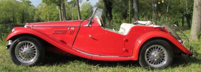 1954 MG TF roadster,"En ce début d'année 1953, MG faisant face à la chute des ventes...
