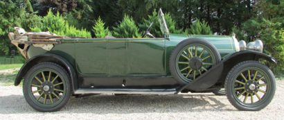 1924 TALBOT DC," La Talbot type DC est présentée au salon de Paris 1923 en remplacement...