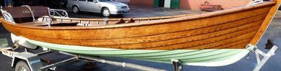 1943 BARQUE,"Chantier Kröger, Warnemünde, 4 m x 1,23 m. 
Cette barque fut commandée...