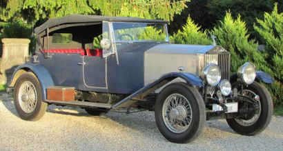 1930 ROLLS ROYCE Tourer
Châssis N° GLR43
Moteur N° E2C
"Introduite en 1929, la 20/25...