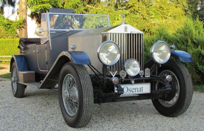 1930 ROLLS ROYCE Tourer
Châssis N° GLR43
Moteur N° E2C
"Introduite en 1929, la 20/25...
