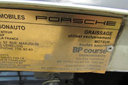 1978 PORSCHE 930 L Turbo
"Les Porsche 911 Turbo apparaissent en 1965 sous le code...