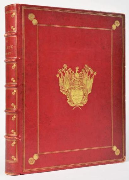 RICHARD CAPITAINE A La Garde. 1854-1870. Paris, Furne, 1898; grand in-4, reliure...