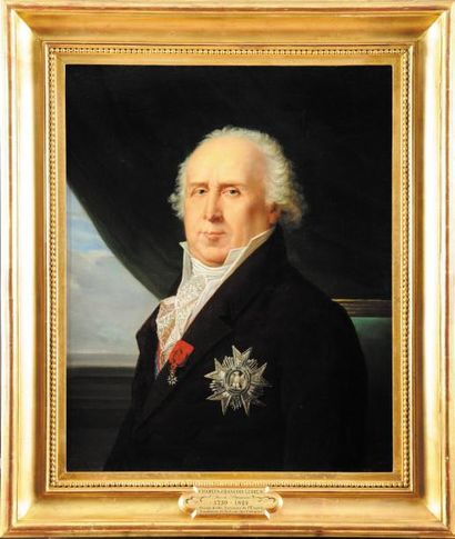 Robert LEFEVRE Suiveur de. Ecole française du début du XIXè siècle «Portrait de Charles...