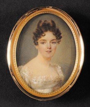 Frédéric MILLET (1786-1859) attribué à «Portrait de Rosalie Desperiez, Comtesse Souham,...