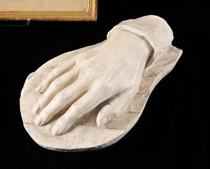 «La main de l'Empereur Napoléon Ier» Moulage...