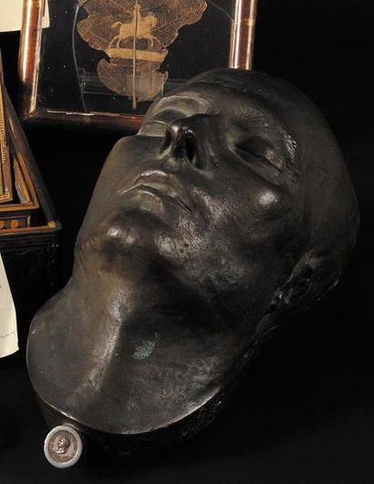 «L'Empereur Napoléon Ier» Masque mortuaire...