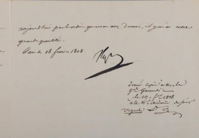 ALORNA, marquis, général portugais Lettre adressée à l'Empereur. S.l., 23 mai 1811....