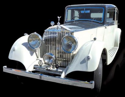 1936 ROLLS-ROYCE 20/25 carrosserie aluminium par WINDOVER Moteur 6 cylindres en ligne...