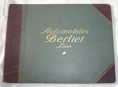 Catalogue BERLIET 1906 