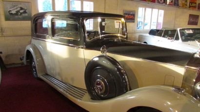 1936 ROLLS-ROYCE 20/25 carrosserie aluminium par WINDOVER Moteur 6 cylindres en ligne...