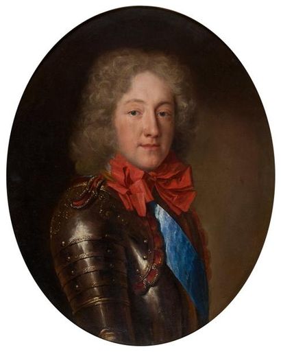 ECOLE FRANCAISE du XVIIIème siècle, suiveur d'Alexis Simon BELLE Portrait d'homme...