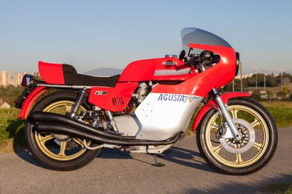 1977 MV AGUSTA AMERICA 750DX Que MV AGUSTA soit la marque de moto la plus prestigieuse...