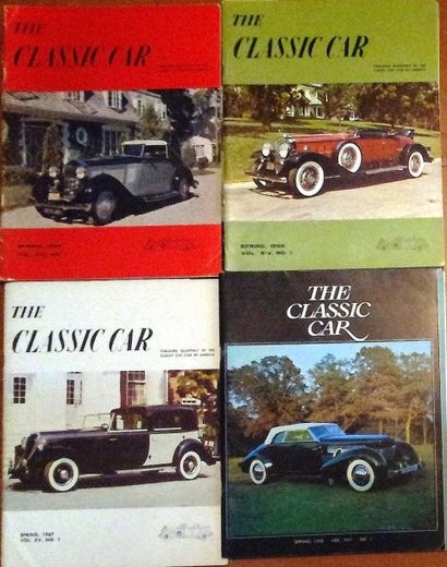THE CLASSIC CAR Bulletin du Classic Car Club of America, lot du n°1 de 1953 à l'année...