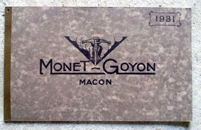 MONET GOYON superbe catalogue très grand format, certainement destiné aux concessionnaires,...