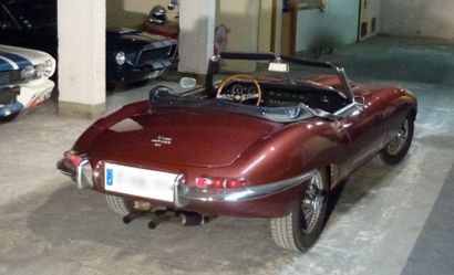 1968 JAGUAR Type E Série 1 1/12 Châssis n° 1E16325
Carte grise française

C'est lors...