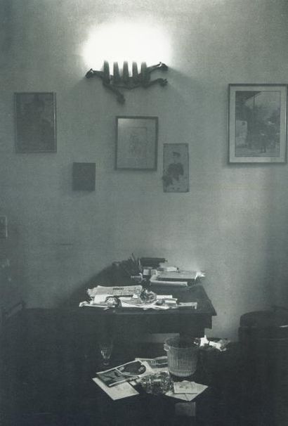 Diego GIACOMETTI (1902-1985) Exceptionnelle applique à cinq lumières en bronze à...