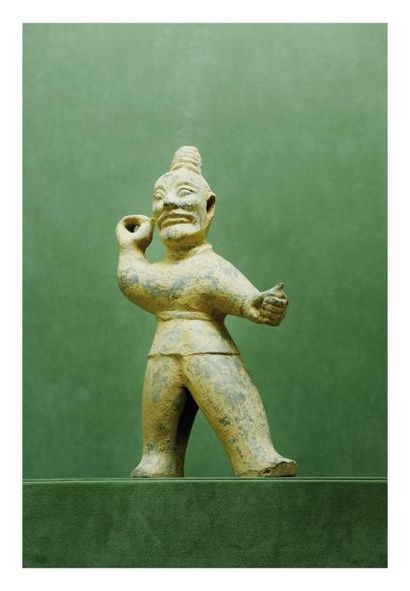 Chine époque Han. Statuette de personnage...
