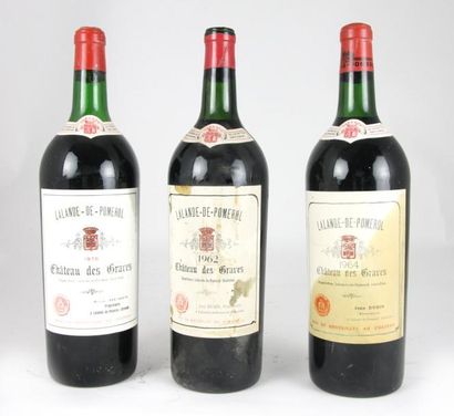 LOT panaché de 18 bouteilles: Château DES...