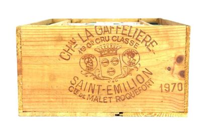 Château LA GAFFELLIERE, Saint Emilion 1970...