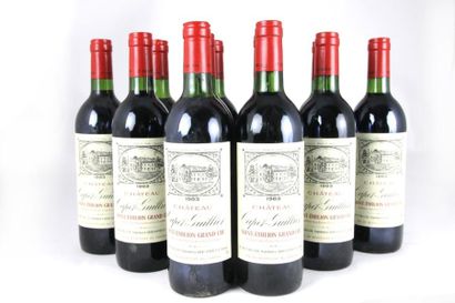 null Château CAPET-GUILLIER Saint Emilion 1983 12 bouteilles
