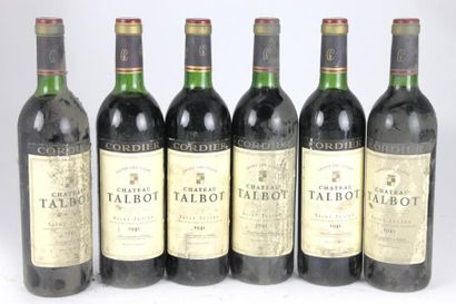 null Château TALBOT Saint-Julien 1981 12 bouteilles