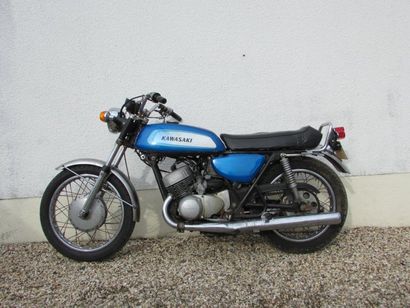 1971 KAWASAKI 500H1 N° de série KAF42761 Carte grise de collection Cette moto était...