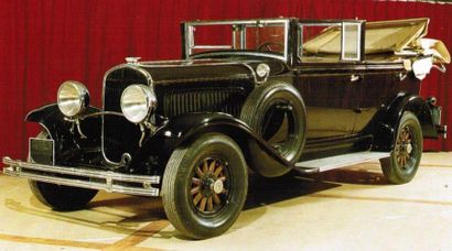 1929 Chrysler 75 Torpedo double pare-brise N° série (n° moteur): R283296 Six-cylindres...