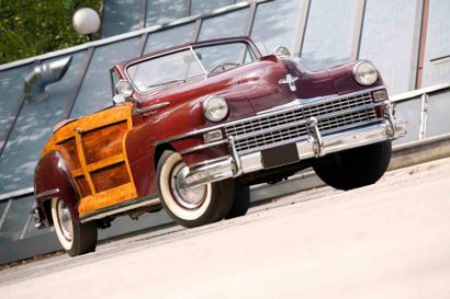 1948 Chrysler Town&Country Convertible Type C39N 
Moteur V8 Cadillac 8.2l 
Carte...