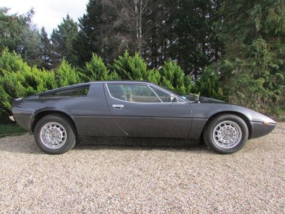 1975 MASERATI MERAK Châssis n° 1221068 
 Moteur à 6 cylindres en V de 3 000 cm3 de...