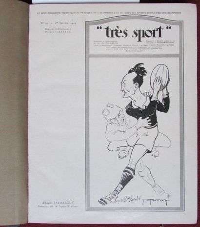 null «Les Sports modernes illustrés» et «Très sport» de 1924