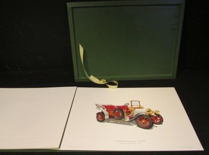 null Porte folio et son coffret «Automobili d'epoca, Edizioni Pininfarina 1967» avec...